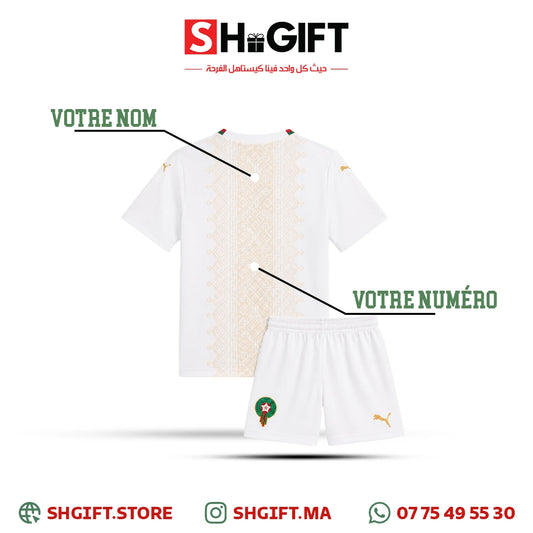 Maillot Maroc Enfant Personnalisé