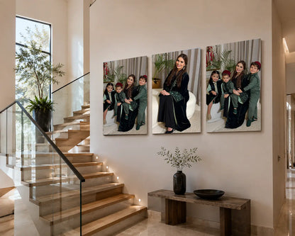 Pack 3 Tableaux Photo Personnalisés – 40×60 cm