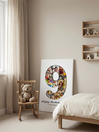 Un tableau personnalisé pour garder les souvenirs de votre enfant
