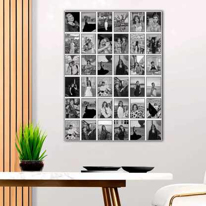 Tableau photo personnalisé Noir et Blanc