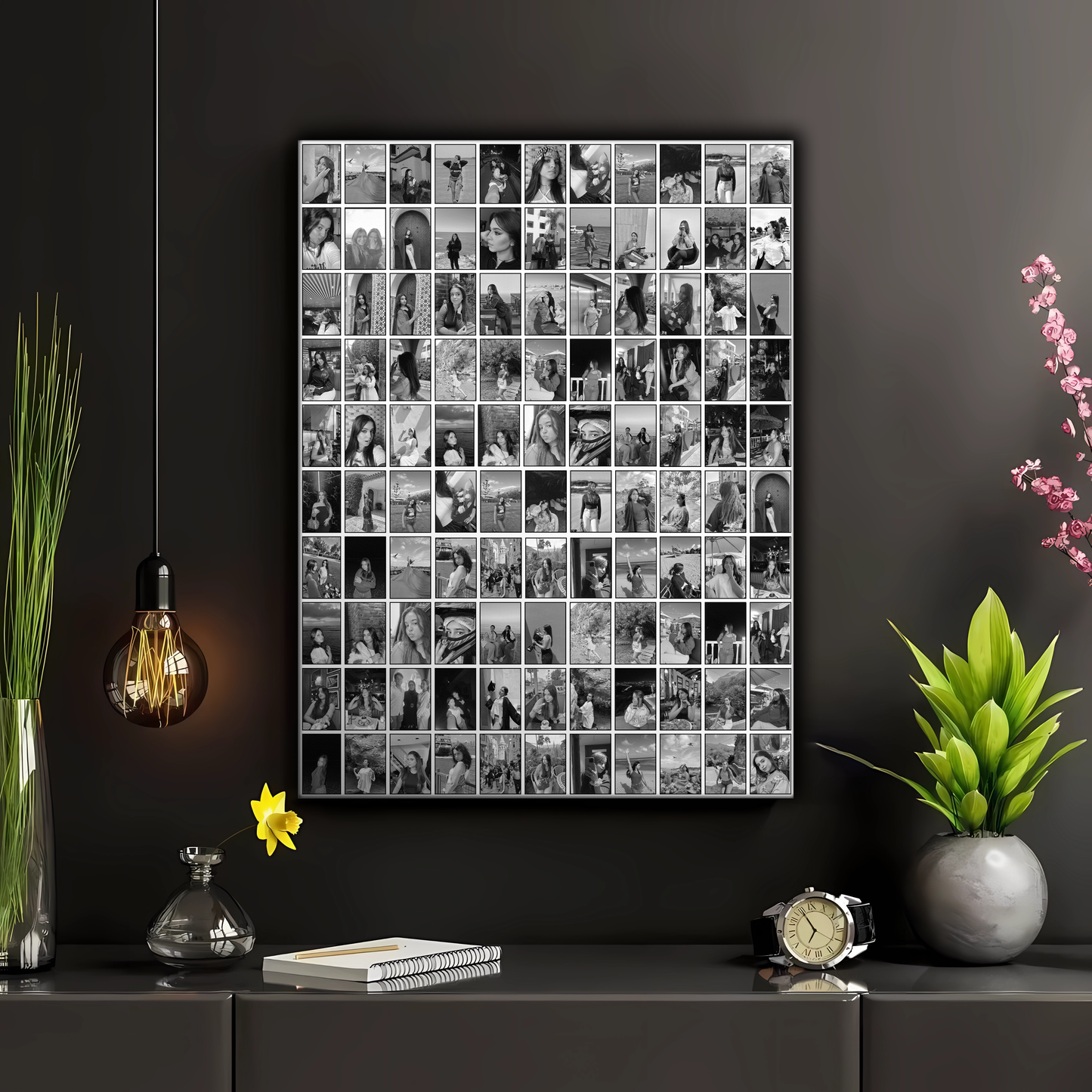 Tableau photo personnalisé Noir et Blanc