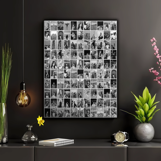 Tableau photo personnalisé Noir et Blanc